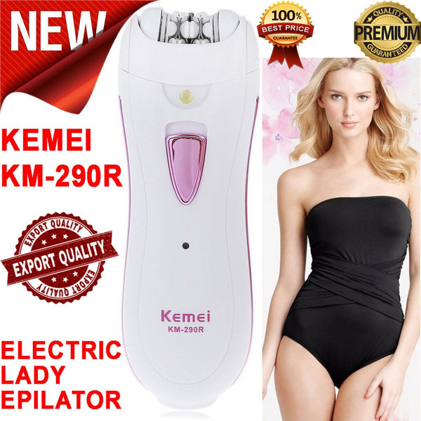 GENUINE 290R Women Epilator Shaver Lady Hair Remover Mini Rechargeable Professional Electric