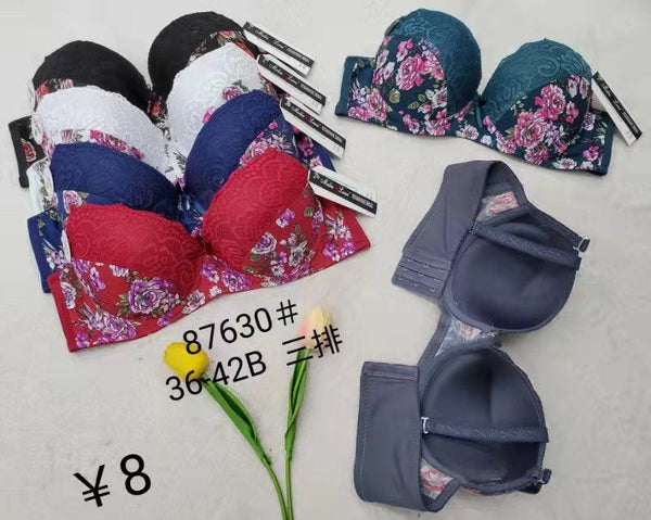 Binny  Beauty Floral Shades Comfy Padded Bra