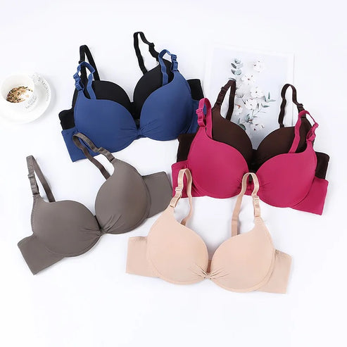 Bow padded bra