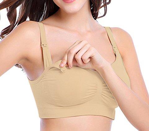 Nursing Women Maternity Bra Push Up Breastfeeding Bralette Wire Free