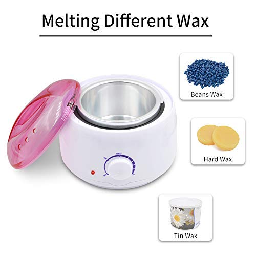 Professional Wax Heater Warmer Hair Removal Depilatory Waxing Kit