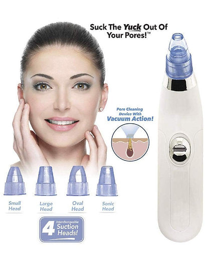 Derma Suction Blackhead Acne Oil Remover Vacuum Suction Face Pore Cleaner Facial Beauty Equipment