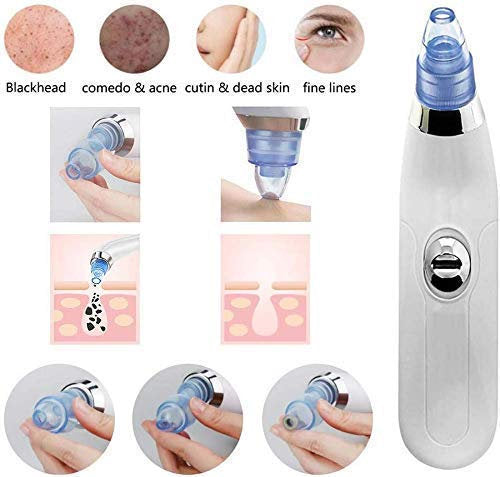 Derma Suction Blackhead Acne Oil Remover Vacuum Suction Face Pore Cleaner Facial Beauty Equipment