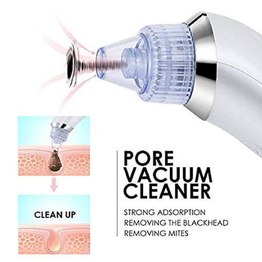 Derma Suction Blackhead Acne Oil Remover Vacuum Suction Face Pore Cleaner Facial Beauty Equipment