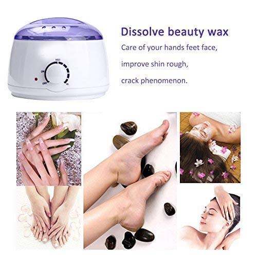 Professional Wax Heater Warmer Hair Removal Depilatory Waxing Kit