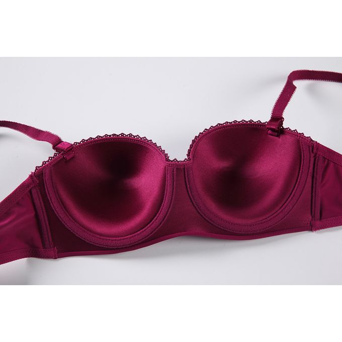 Binnys Comfortable 32 34 36 38 B Cup Size Half Cup Ladies Brasserie Bra For Woman