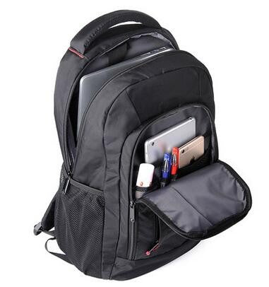 Lenovo 14 15 Inch Large Capacity Black Laptop Bag Student Waterproof Business Oxford Cloth Computer Backpack for Men's Travel