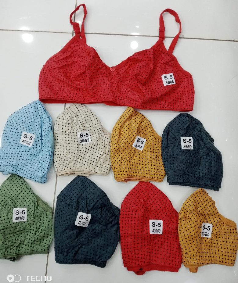 Indian cotton bra pack of 3