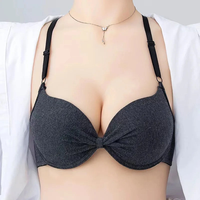 Bow padded bra