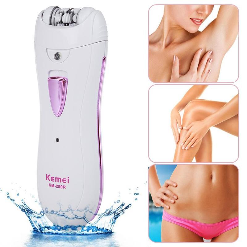 GENUINE 290R Women Epilator Shaver Lady Hair Remover Mini Rechargeable Professional Electric