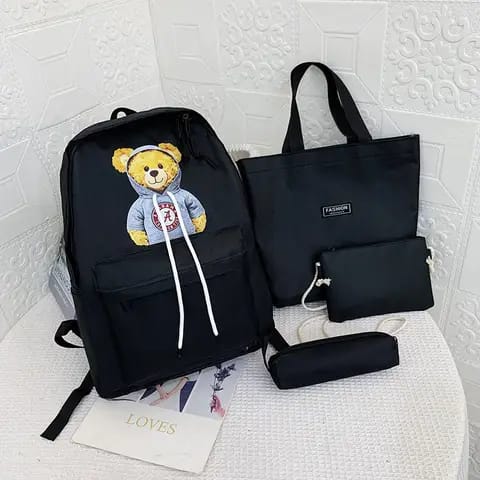 4 Piece Set Best Quality BackPack - Vs