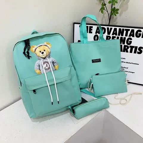 4 Piece Set Best Quality BackPack - Vs