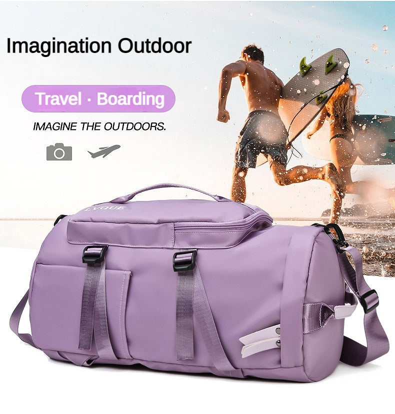 Gym School Backpack Wet Dry Travel Bag for Women Men Outdoor Camping Shoulder Bags Fitness Training Swimming Bag Daily XA260A