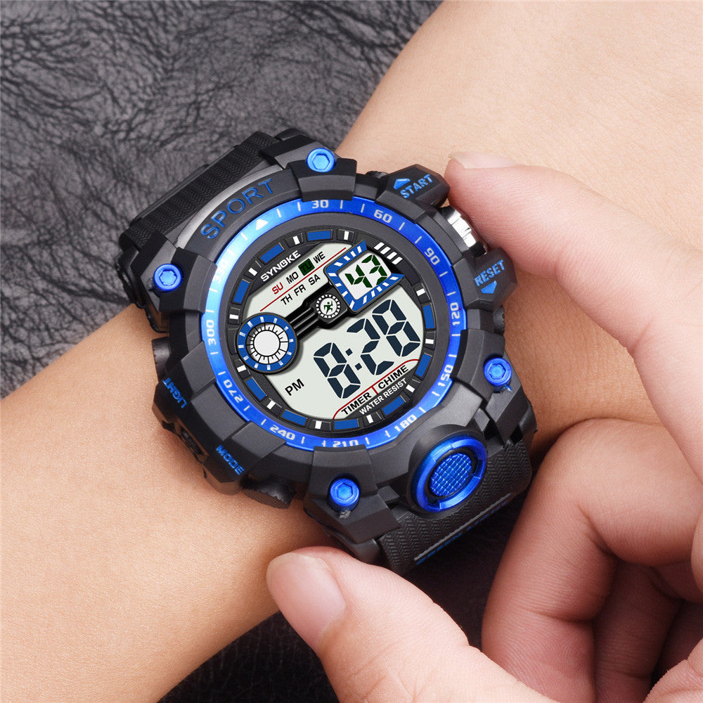 Watch For Men Electronic Fashion Sport Watch Relogio Multi Function Digital Wristwatches