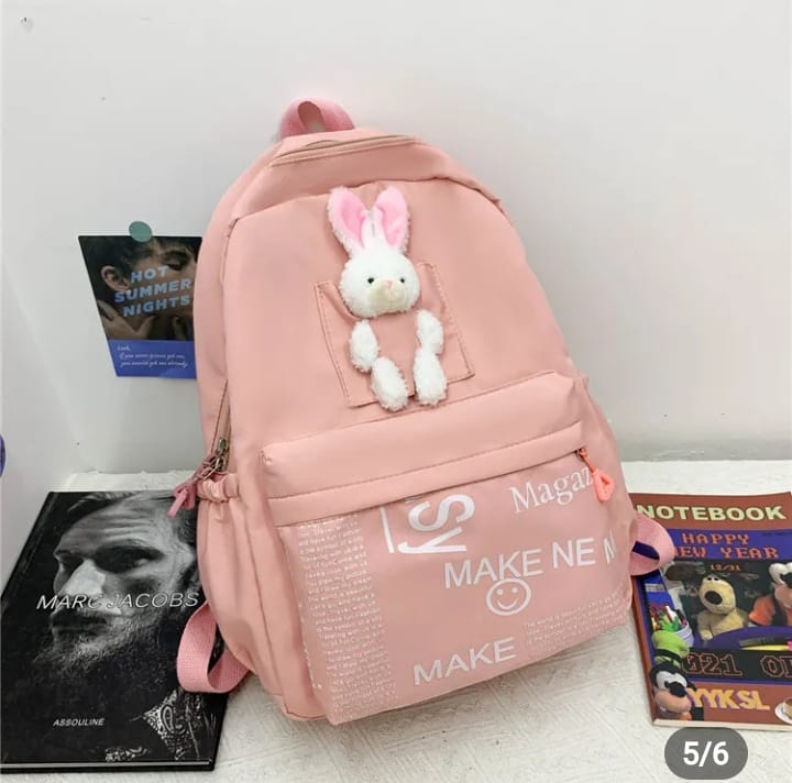 Best Quality BackPack For Girls - Magazine Bag - Bunny Bag - Tote Bag - Vs