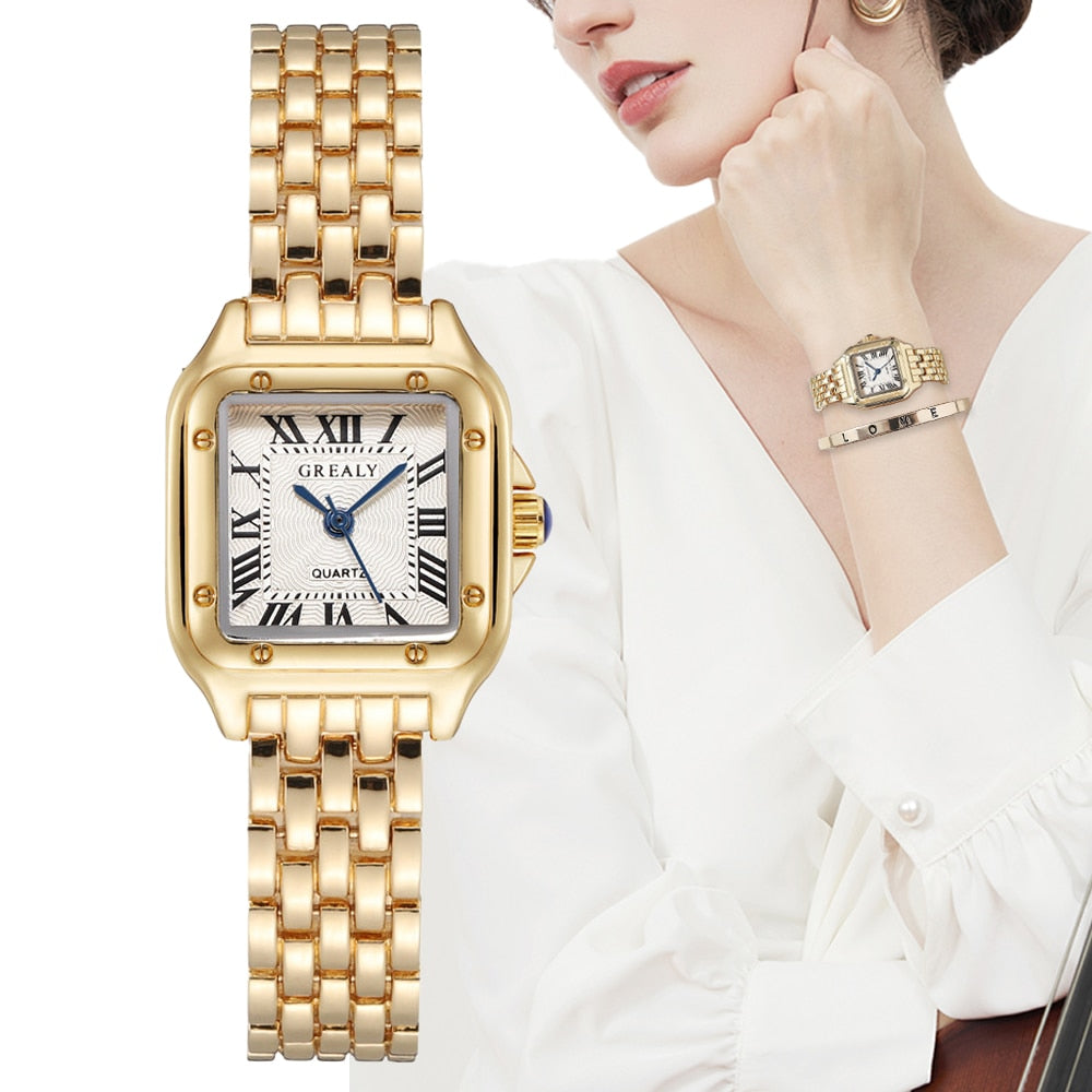 Ladies Watch for business and casual wear/ Girls fashion Watch with Square Dial / 2023 Best Watch REWARD