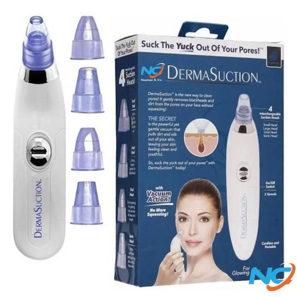 Derma Suction Blackhead Acne Oil Remover Vacuum Suction Face Pore Cleaner Facial Beauty Equipment