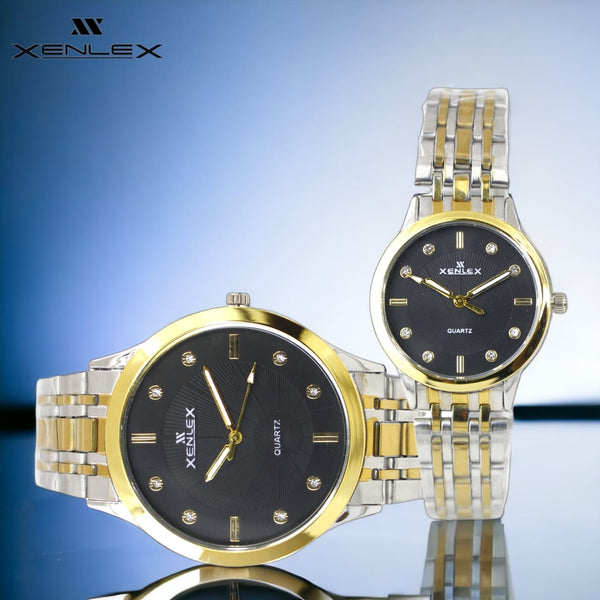 1 Pair Quartz Wristwatches for Lovers Watch Date Week Luminous Fashion Couple Watches for Men Watches Women Relogio Masculino