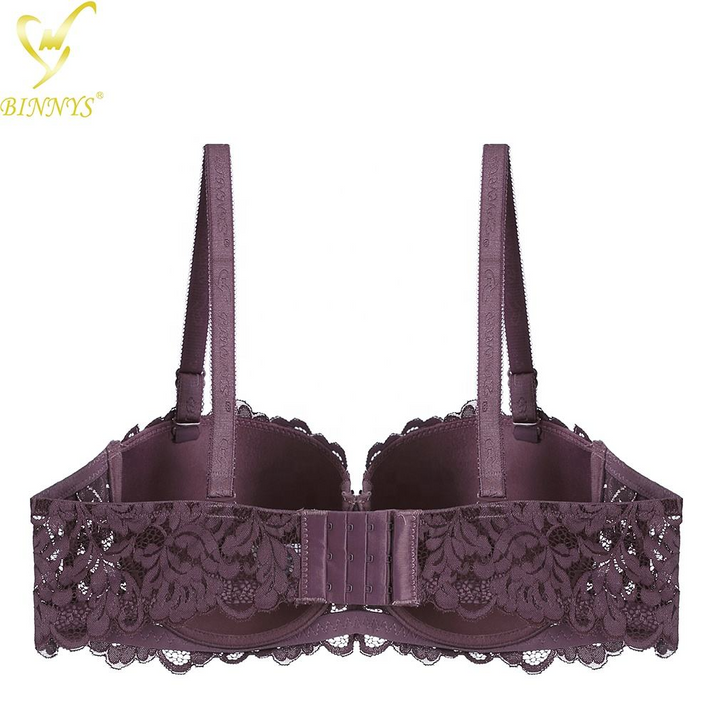 Lace Embrace Double Padded Push Bra