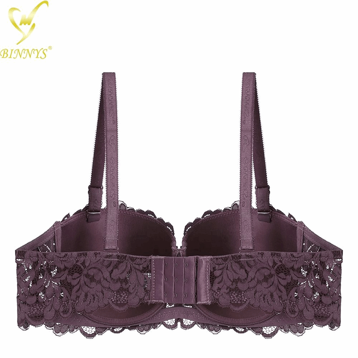 Lace Embrace Double Padded Push Bra