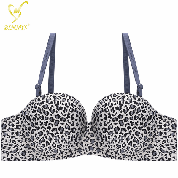 BANNYS CHEETA PRINT  Comfortable Double Padded Push Bra