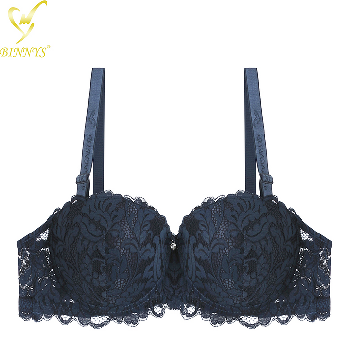 Lace Embrace Double Padded Push Bra