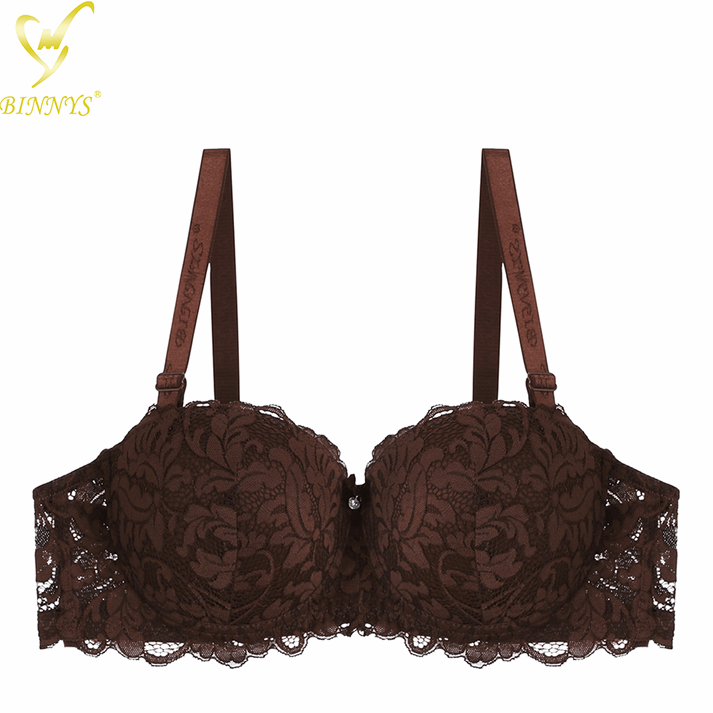 Lace Embrace Double Padded Push Bra