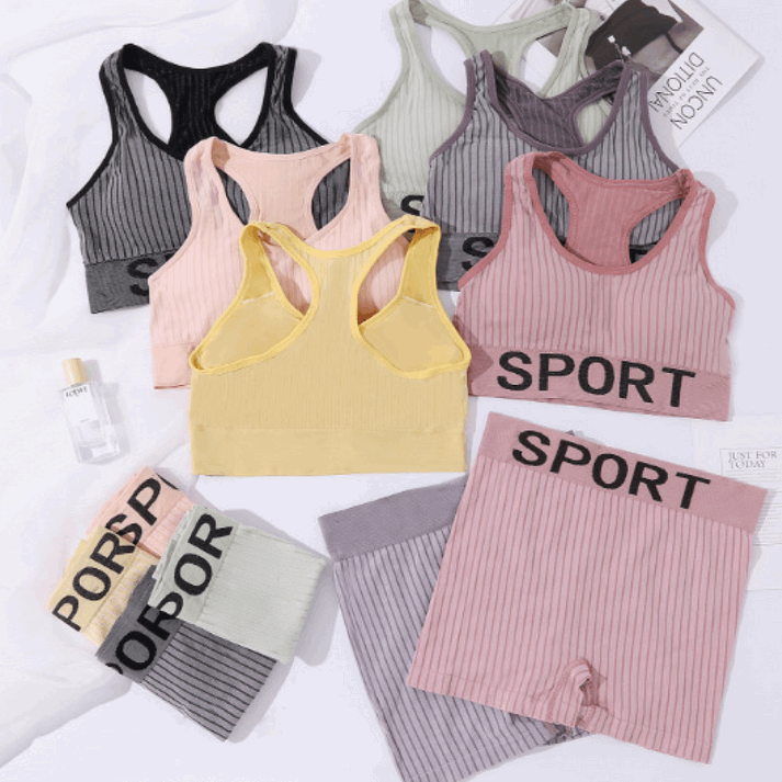 Embrace Padded Sports Bra SET