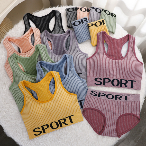 Embrace Padded Sports Bra SET