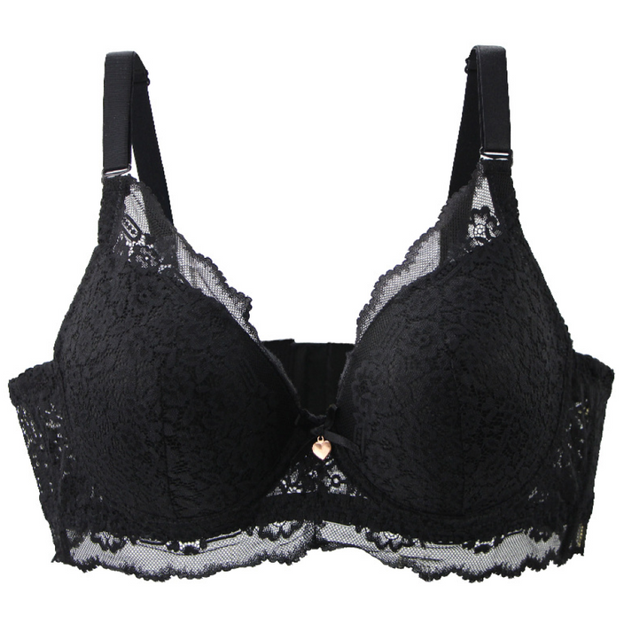 Lace Floral Bow Bras Elegant Lace Spandex Bra