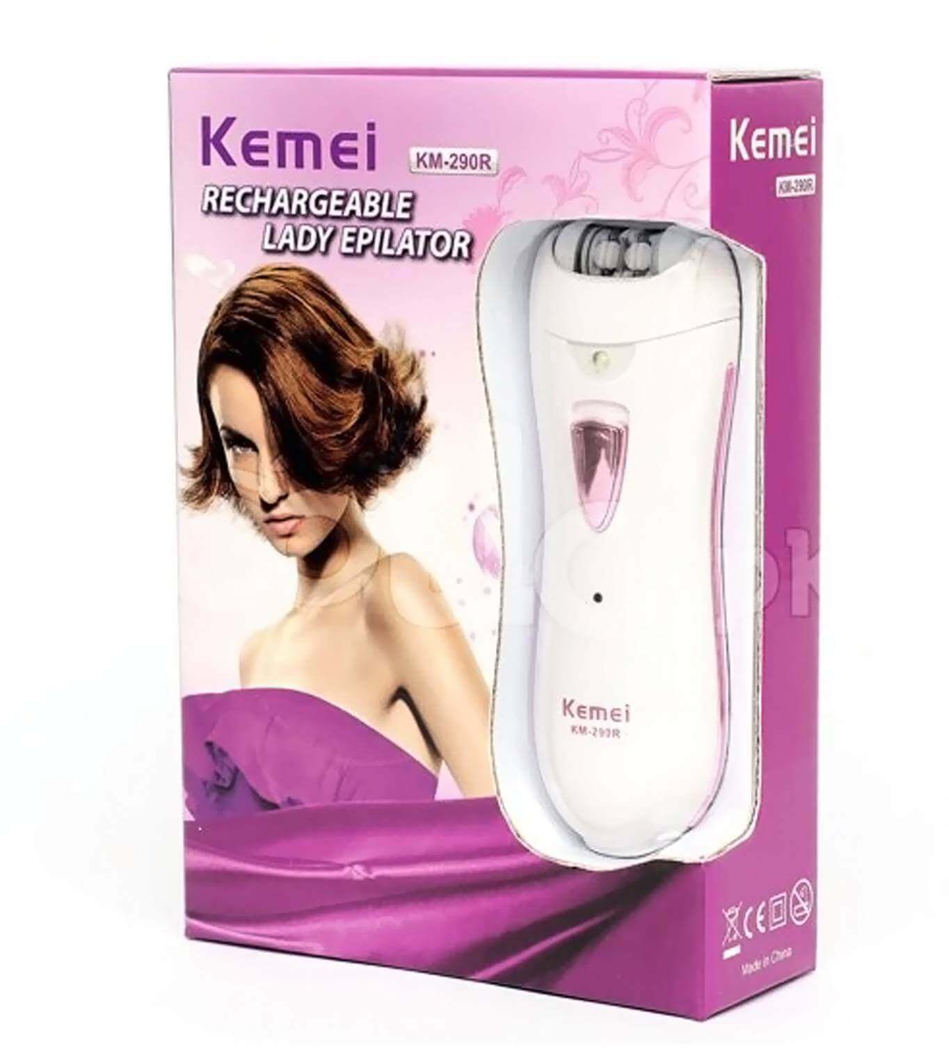 GENUINE 290R Women Epilator Shaver Lady Hair Remover Mini Rechargeable Professional Electric