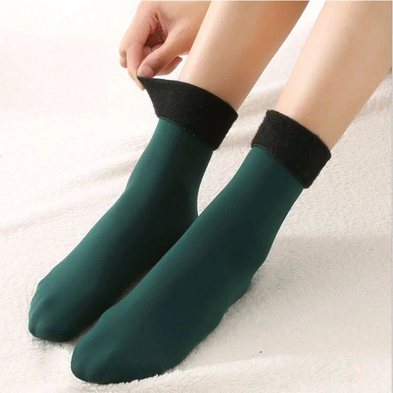 Pack of 2 Imported Thermal Fleece Socks for Women