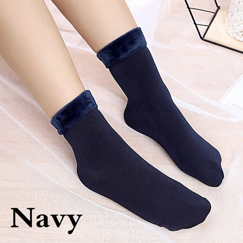 Pack of 2 Imported Thermal Fleece Socks for Women