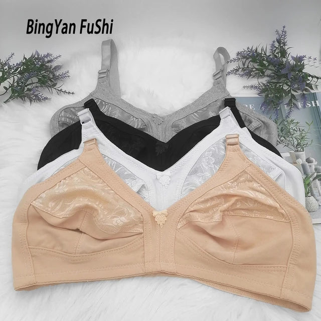 Zing ming cotton bra