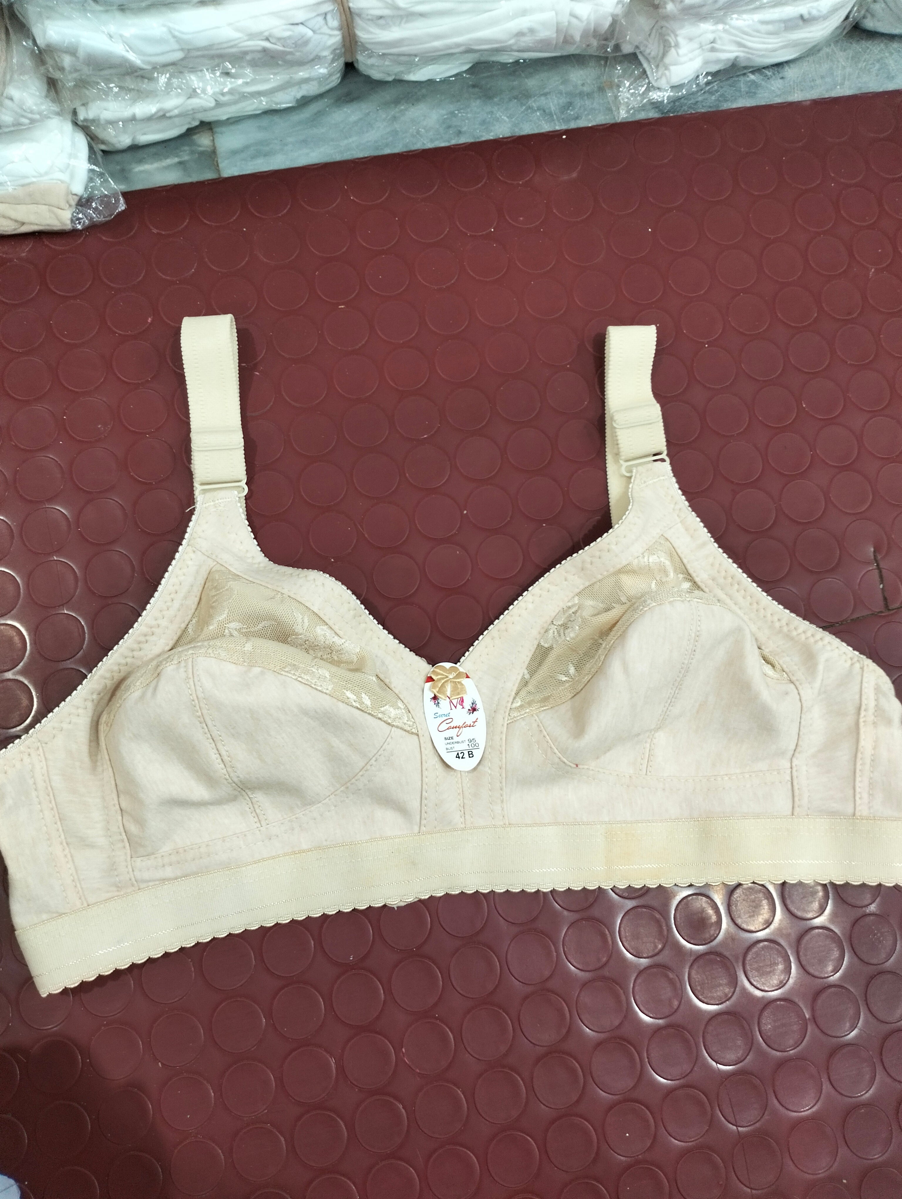 Full coverage soft under belt bra