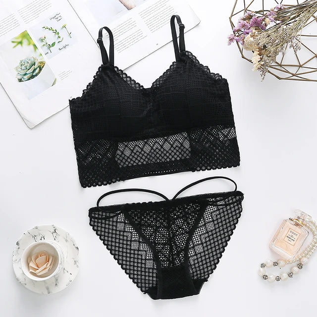 TOP PADDED BRA & PENTY Hot sale seamless comfortable 2 piece bra sets