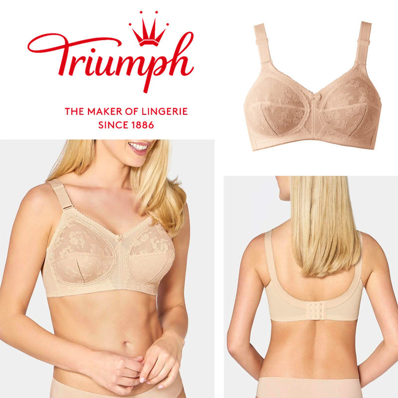 ❤️‍🔥FREE DELIVERY JUNE MEGA SALE❤️‍🔥 TRIUMPH DOREEN BRA NONWIRE NONPADDED