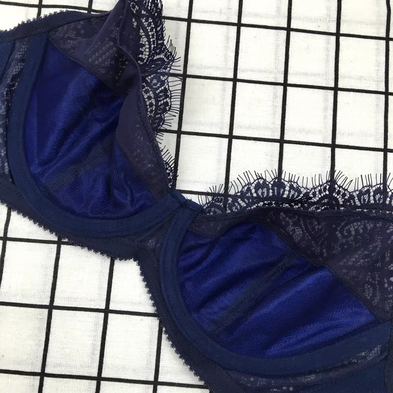 Non padded underwire bra