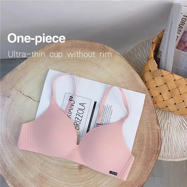 Women Seamless Underwear Bra Sexy Wireless Push Up