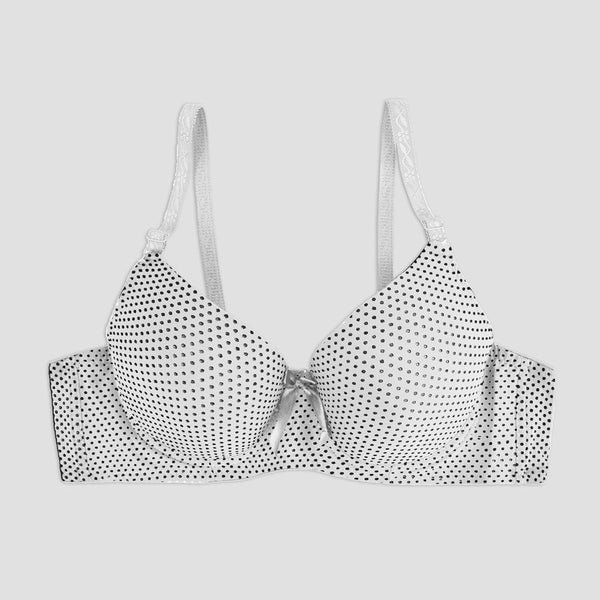 Dotid single padded full coverage bra