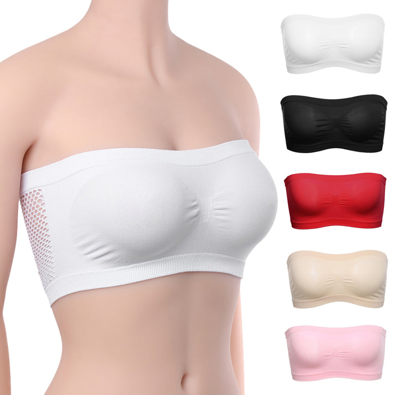 PACK OF 3 Girls seamless bra strapless wireless sports bra teenager undershirt wireless