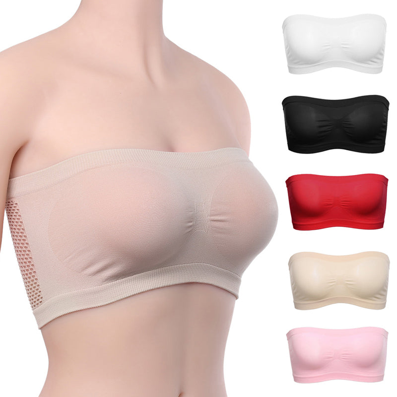 PACK OF 3 Girls seamless bra strapless wireless sports bra teenager undershirt wireless