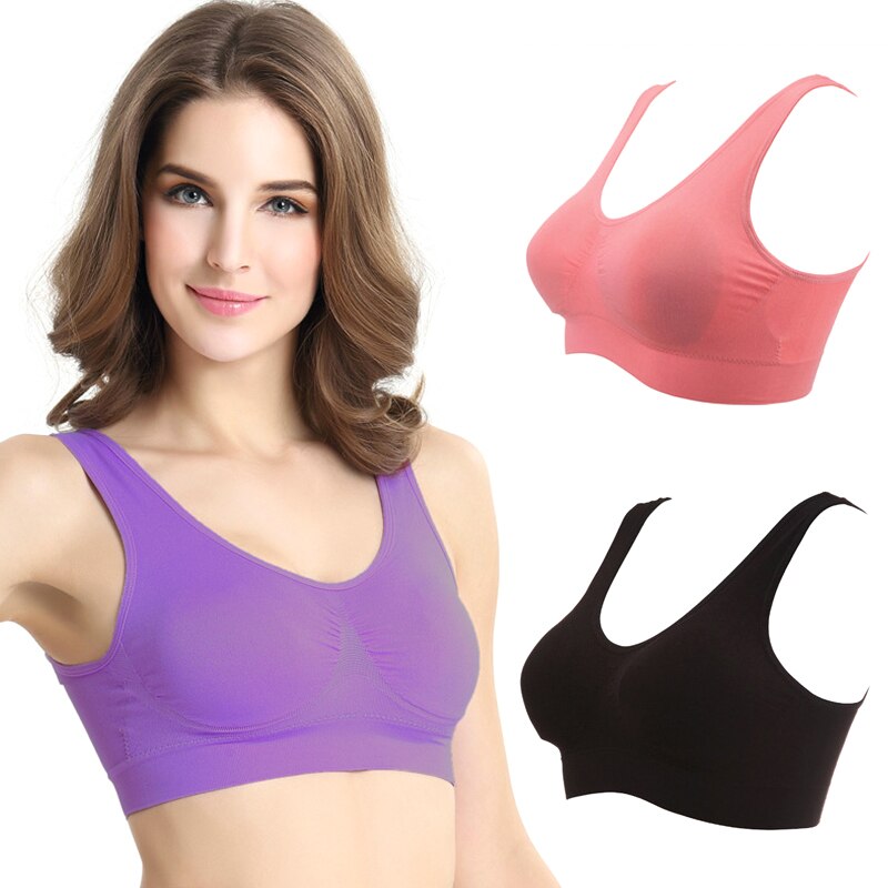 Pack Of 3 Air Bra Sport Top Push Up