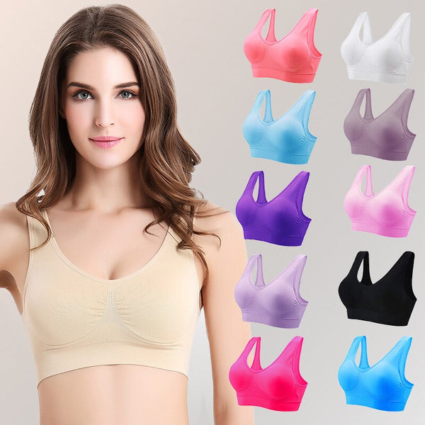 Pack Of 3 Air Bra Sport Top Push Up