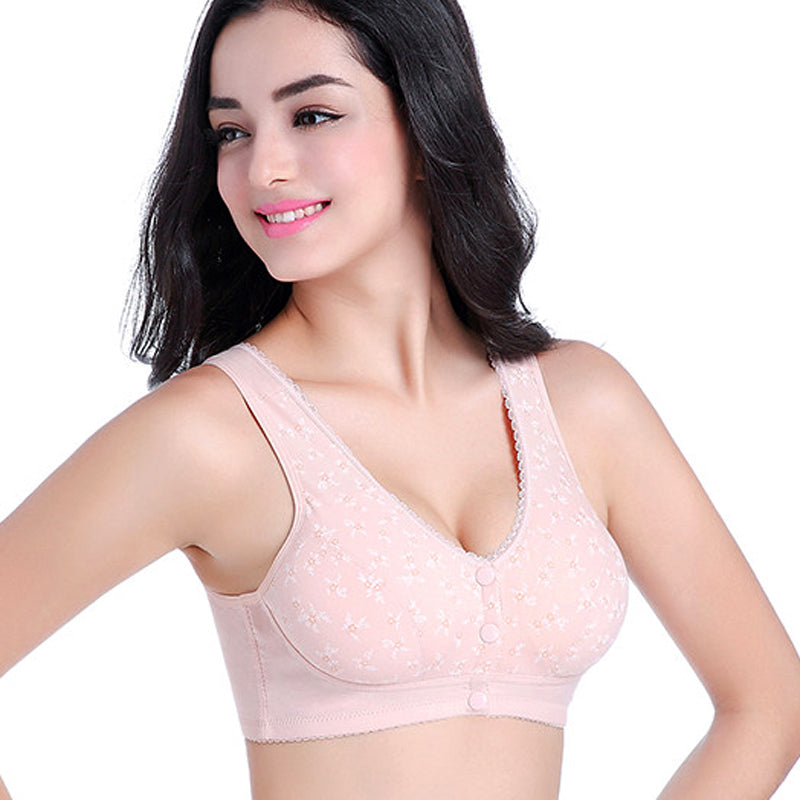 Front open Button Imported Bras Comfortable & Soft Fabric