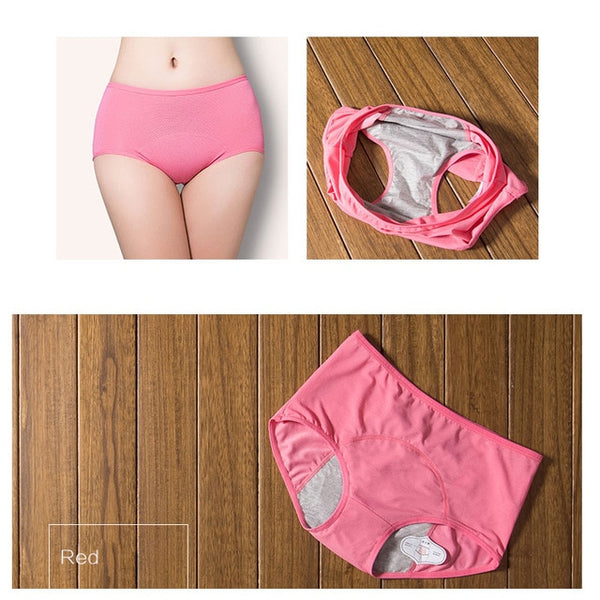 Cotton Period panties pak of 3 (leakge proof)